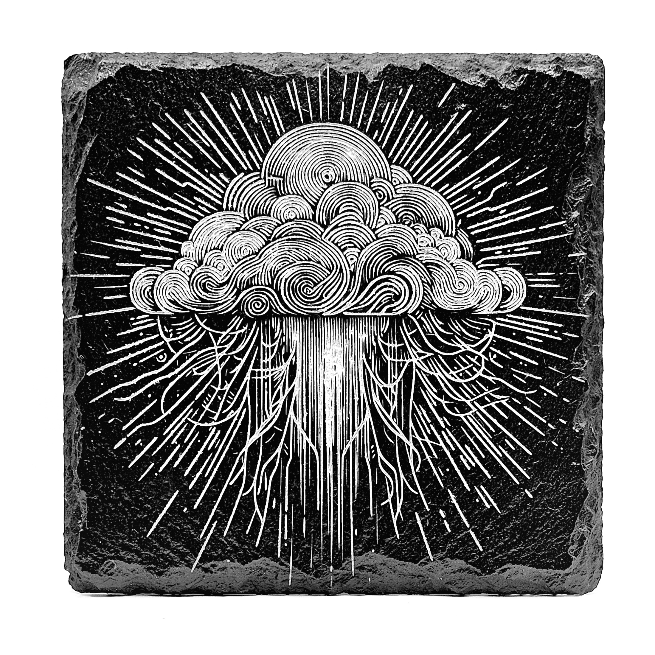 Engraved Tile - Custom ceramic engraving